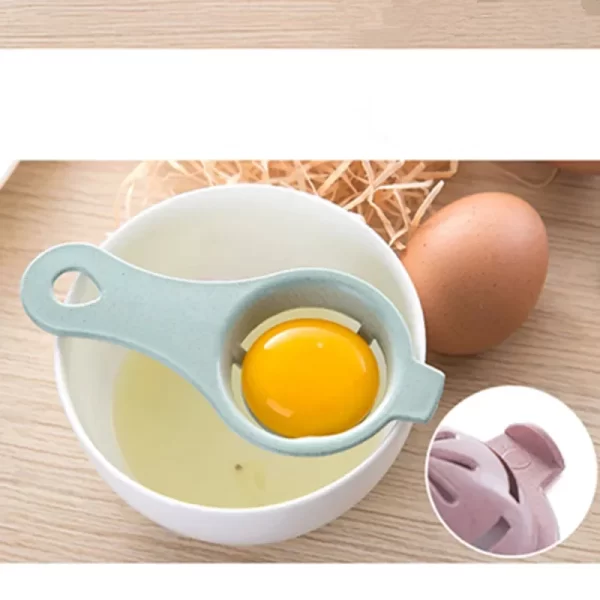 כלי מצויין להפרדת חלמון מחלבון בביצים.
