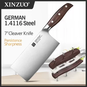 סכין מטבח גדולה לעבודה עם בשר ירקות ובכלל.