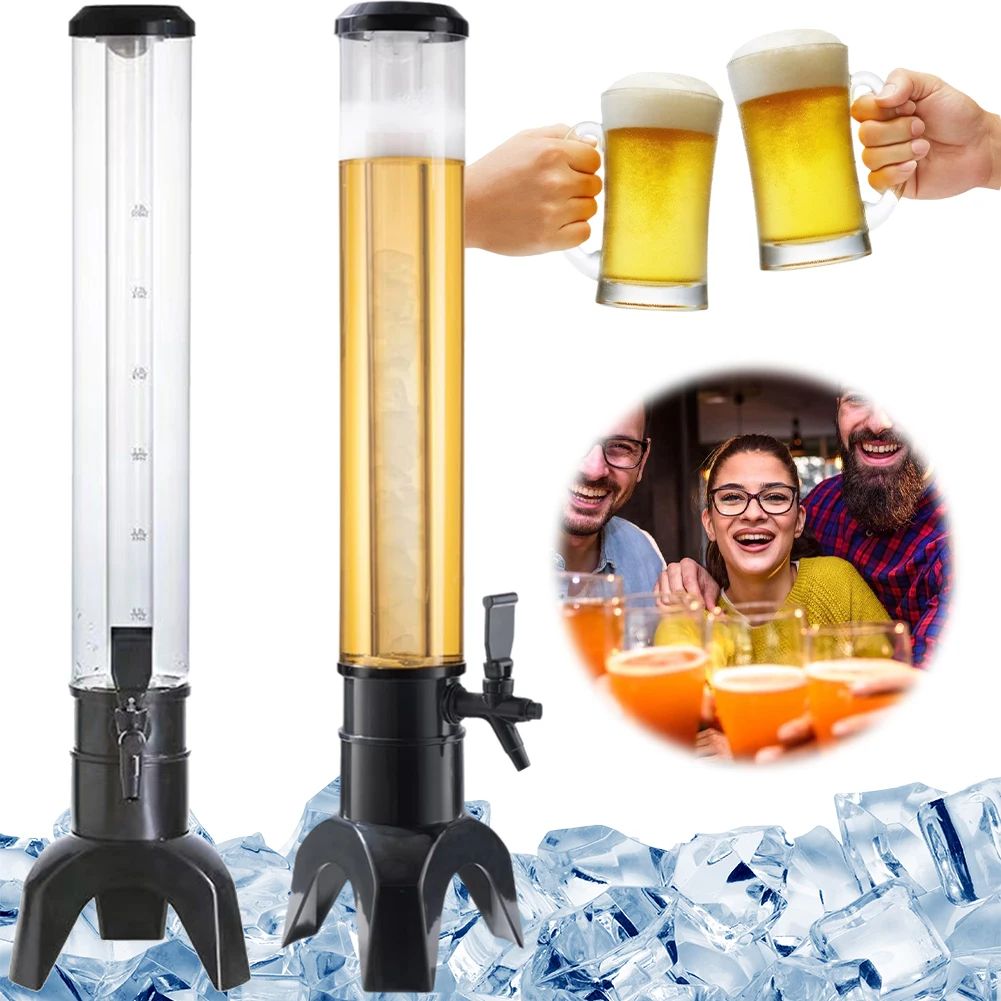 מפיץ בירה עם תאורת LED