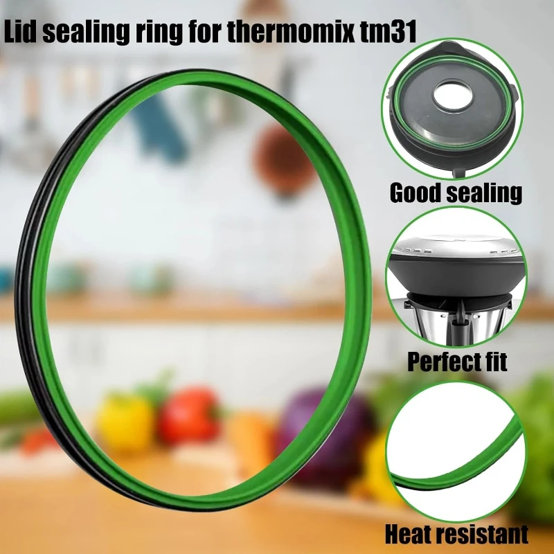 טבעת סיליקון למכסה Thermomix TM31