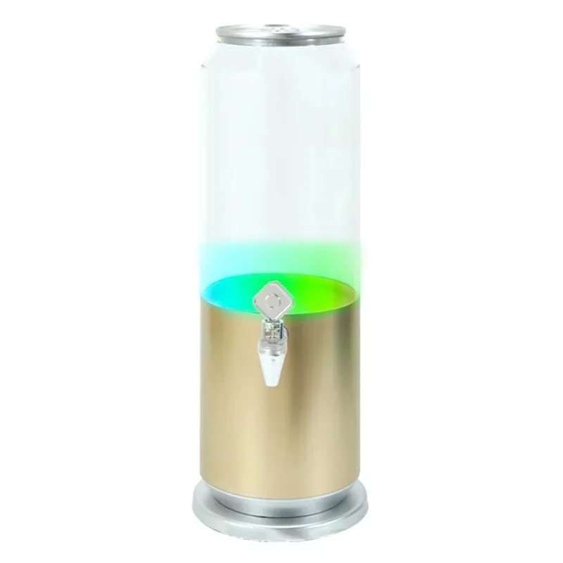 מגדל בירה RGB LED עם תאורה צבעונית