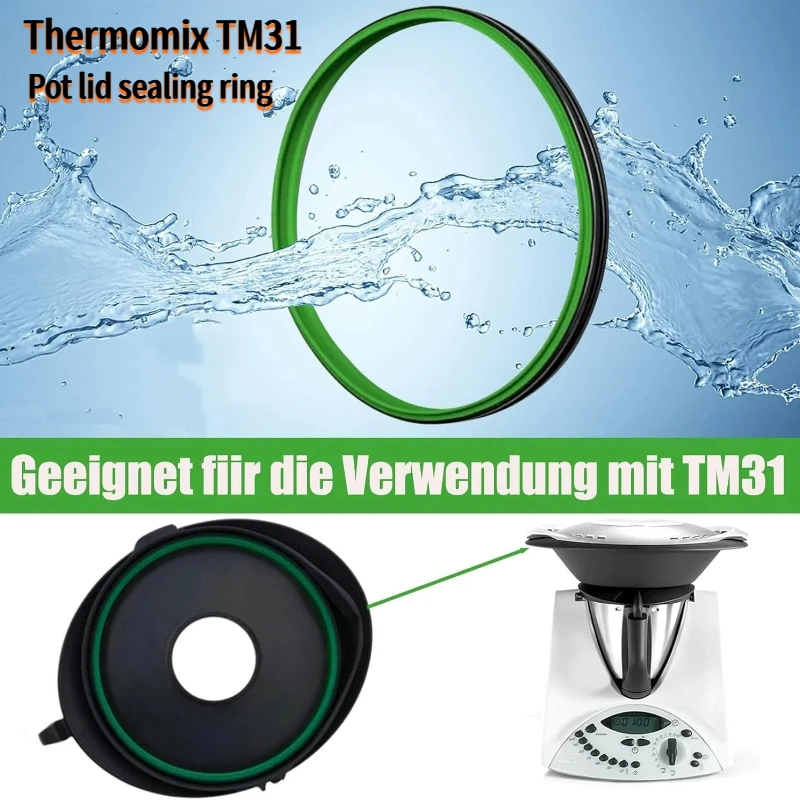 טבעת סיליקון למכסה Thermomix TM31