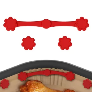 סט 3 יח' קליפסים לסלסלת אוויר חם