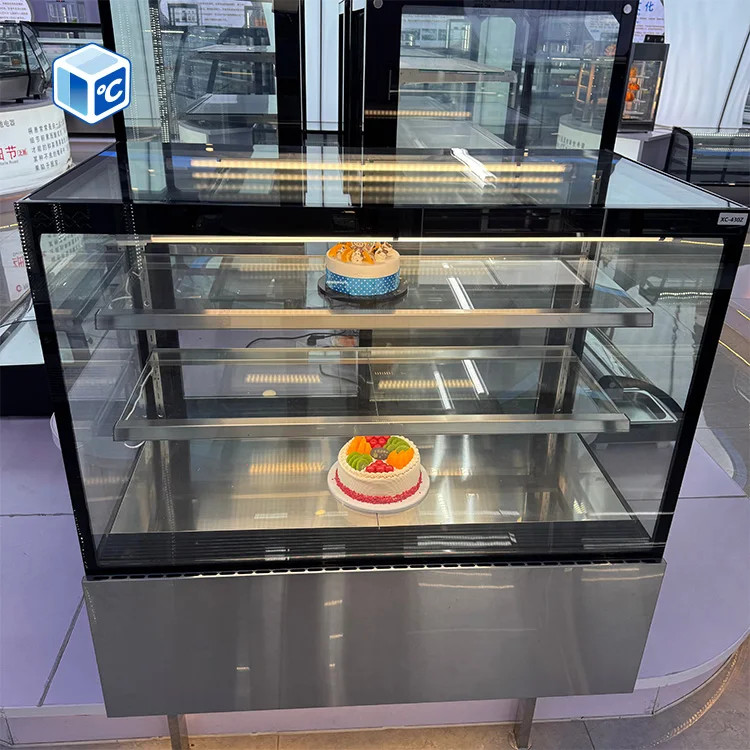 מקרר תצוגת עוגות BJD-173 עם תאורת LED