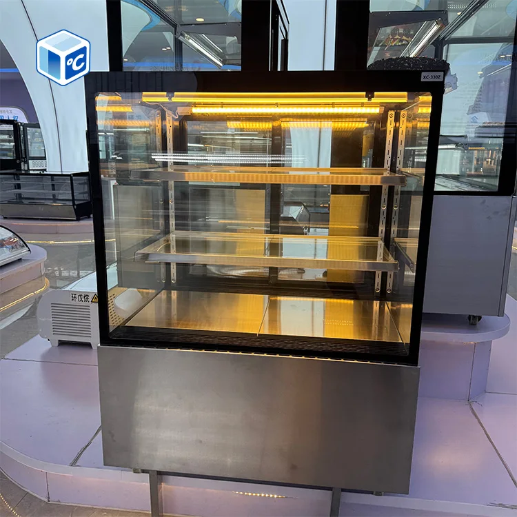 מקרר תצוגת עוגות BJD-173 עם תאורת LED