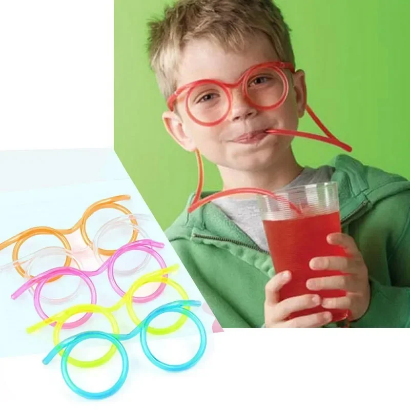 משקפי קש מצחיקים לילדים במסיבה